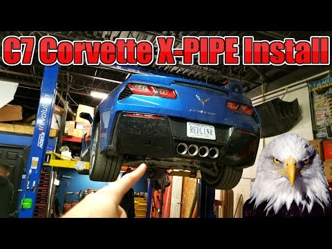 Chevrolet Corvette Borla X-Pipe Install + Before And After Testing!