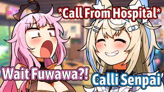 Calli Was So Shocked When Fuwawa Joined Her Birthday Calls【Hololive EN】