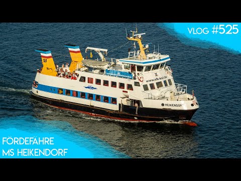 Mit der MS HEIKENDORF der SFK auf der Fördefährlinie | Vlog 525