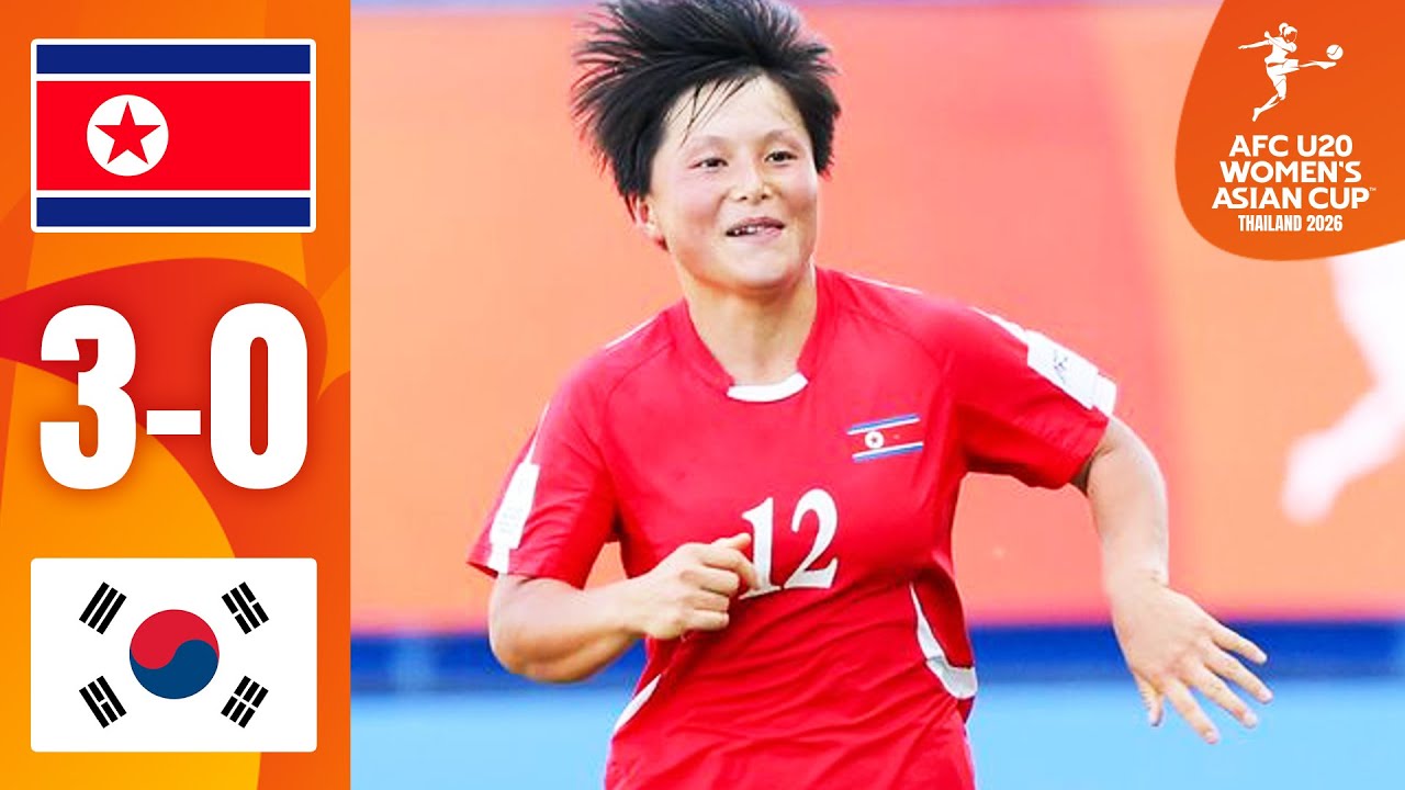 North Korea U20 vs South Korea U20 Highlights