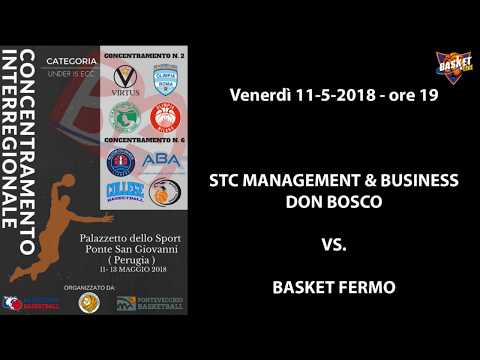 Concentramenti Under 15 Ecc. 2018 - Don Bosco vs. Basket Fermo