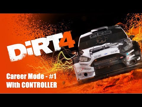 [PS4] Dirt 4 Career Mode - Walkthrough Part 1 (with CONTROLLER)
