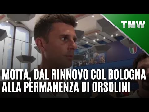 Thiago Motta: "Stiamo discutendo il rinnovo con il Bologna. Orsolini permanenza importante"
