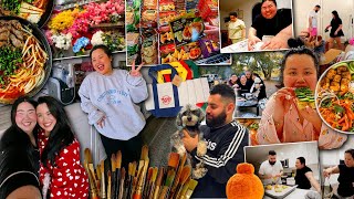 VLOG: prepping for the move, crying my eyes out, Trader Joe’s haul, watercoloring hobby, what i eat!