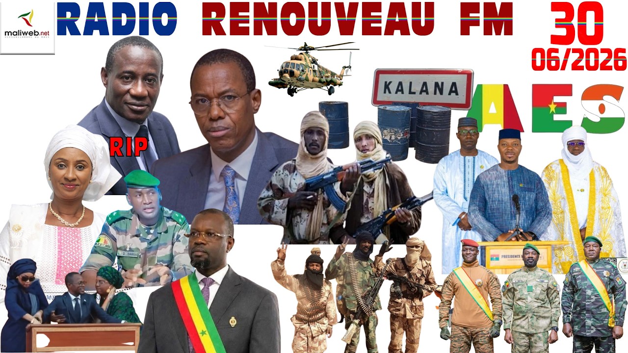 La Revue de Presse de la RADIO RENOUVEAU FM du 30 Juin 2026
