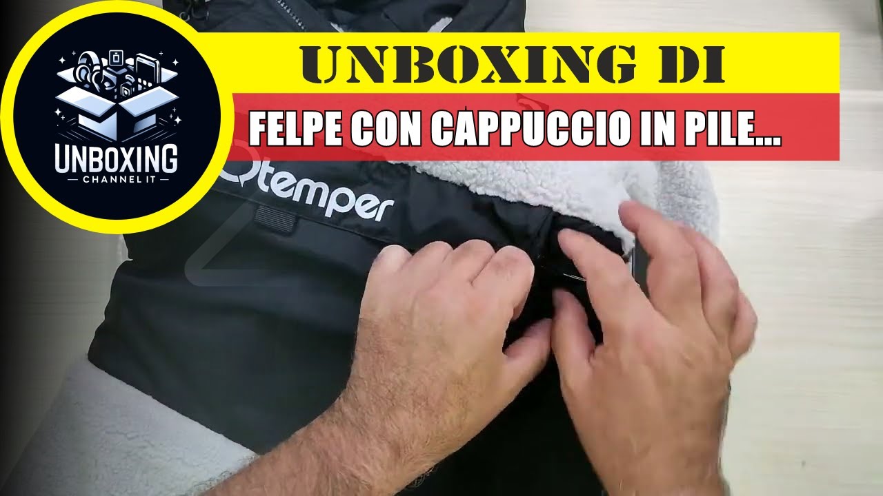 Otemper Felpe con cappuccio in pile da uomo