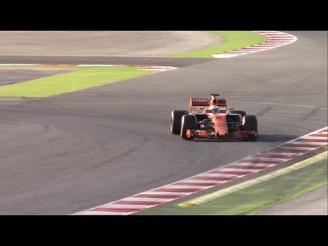 Formula 1 (F1) 2017 Pre-season Test - Pure Sounds and Action at Barcelona