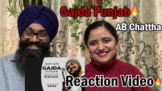 Gajda Punjab by Pakistani singer  AB Chattha  Reac