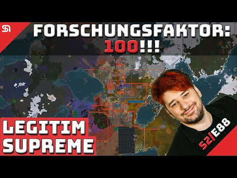 Factorio mit 'Forschungsfaktor100' | S02 E88 | Mein erstes Atomkraftwerk | Deutsch/German