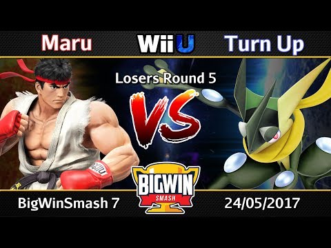 BigWinSmash 7 - Losers R5 - Maru (Ryu) v Turn Up (Greninja)
