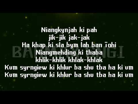 Khmih Shillong Group _ Niangkynjah _ khasi song with lyrics