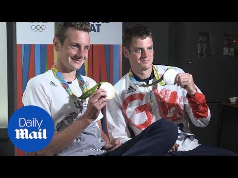 Super Brownlee Bros: British siblings dominate Olympic triathlon - Daily Mail