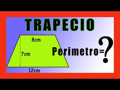✅👉 Como sacar el Perimetro de un Trapecio ✅ Perimetro de un Trapecio