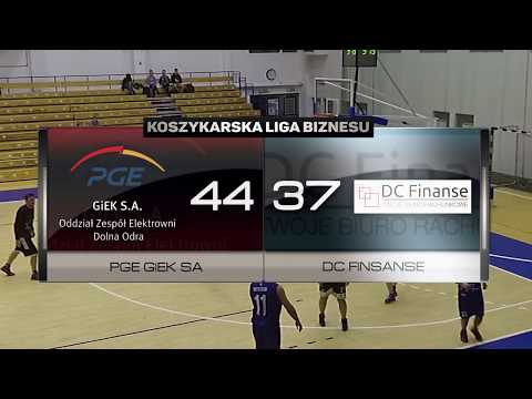 PGE GIEK SA vs DC Finanse - XI kolejka - Poznań - Koszykarska Liga Biznesu