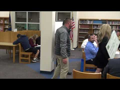 MEMPHIS COMMUNITY SCHOOL BOARD MEETING (10-28-2019)