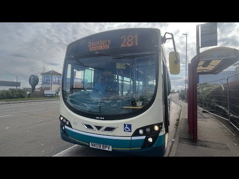 Arriva north east 1407 VDL SB200 Wright Pulsar 2 now Arriva Yorkshire 1443 NK09 BPV on service 281