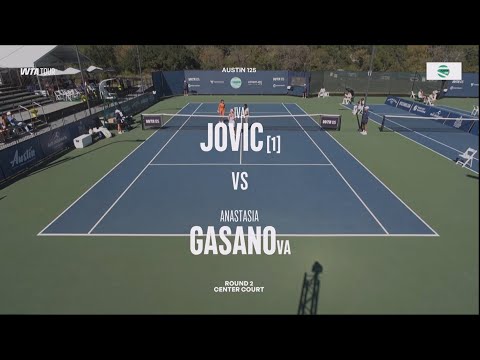 (1) (WC) Iva Jovic (USA) vs Anastasia Gasanova  -   Game, Set, Match