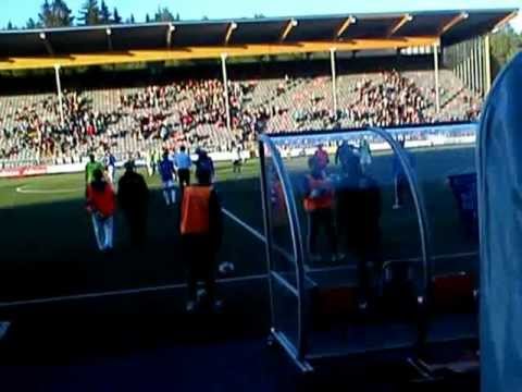 Henke Larsson på T3 arena i Umeå Ufc- Landskrona BoiS