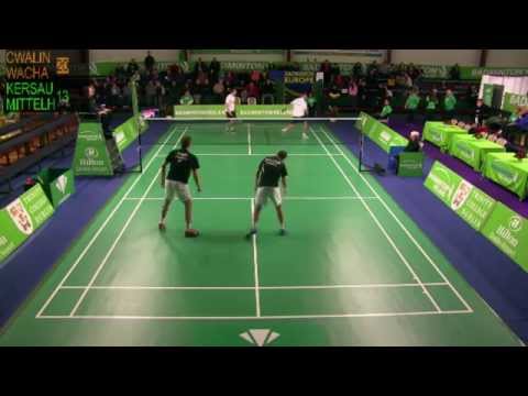 2014 Carlton Irish Open - SF - MD - A Cwalina / P Wacha v B Kersaudy / G Mittelheisser
