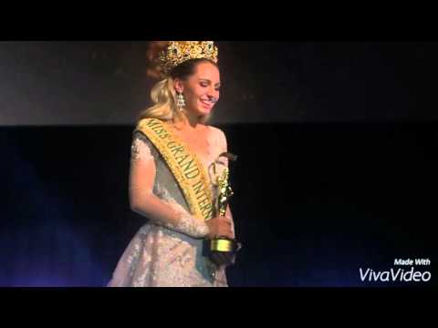 Moment to speak with new Miss Grand International 2015 - Claire Elizabeth Parker