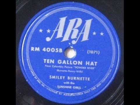 Smiley Burnette - Ten Gallon Hat