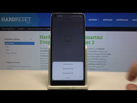 How to Set Up Timer on XIAOMI Smartmi Evaporative Humidifier 2 - Mi Home App Schelude Power On / Off
