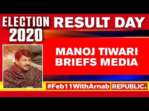 Delhi Poll Results: Delhi BJP Chief Manoj Tiwari 'Still Hopeful' Despite Trends Showing Big AAP Lead