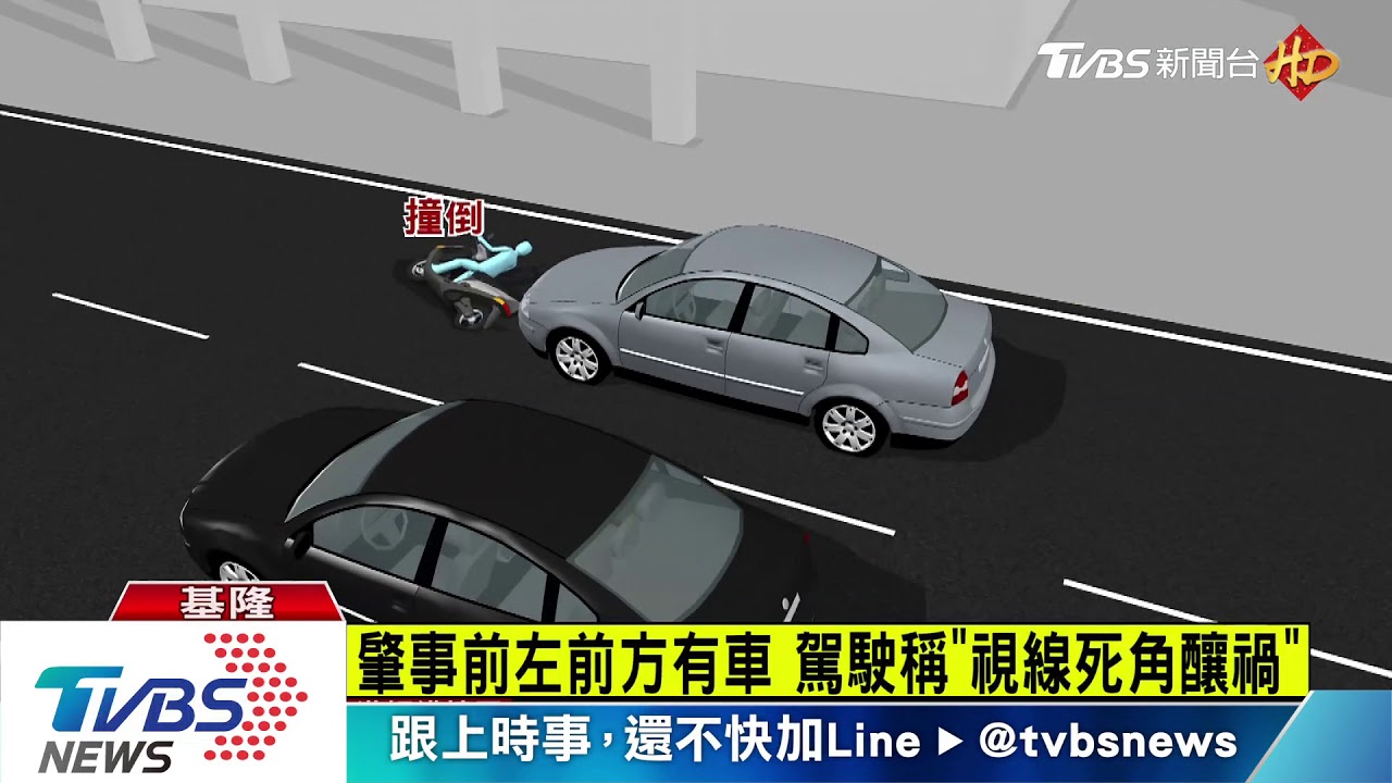 來不及圍爐! 駕駛稱視線死角撞死騎士