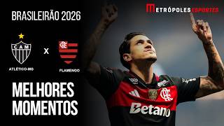 Atlético MG 0 x 4 Flamengo | Melhores Momentos | Brasileirão 2026