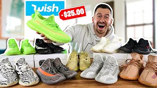 I Bought All The Fake Yeezys On Wish..