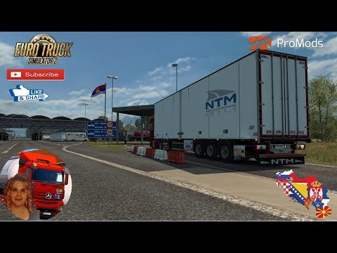 Euro Truck Simulator 2 (1.34) Serbian Tour Promods 2.33 Project Balkan 3.1 + DLC's & Mods
