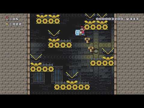 SUPER MARIO MAKER (SWITCH) STORY MODE- THE KEYMASTER