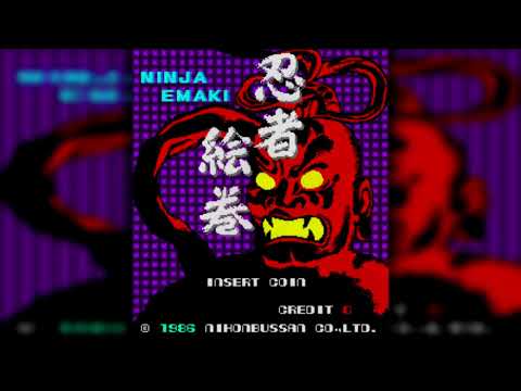 The Best of Retro VGM #1670 - Ninja Emaki (Arcade) - Rekka Isamu Susumu