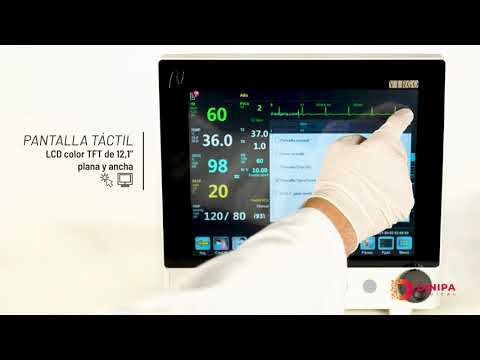 Monitor multiparamétrico Touch-Q12 - Dinipa Medical