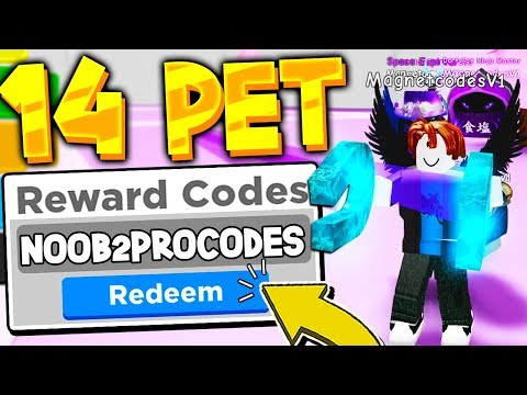 ALL 14 SECRET PET CODES IN MAGNET SIMULATOR!! Roblox