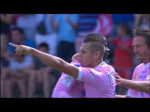 Goal Kévin BERIGAUD (8') - Evian TG FC - Olympique Lyonnais (2-1) - 2013/2014