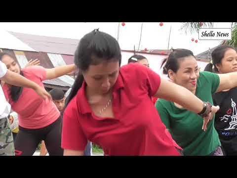 Senam Paling Heboohhhhh HUT PDI Perjuangan Ke 47 DPC Bengkayang HD