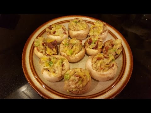 A Geek's Guide to Easy Microwave Cooking:Episode 129:Stuffed Mushrooms