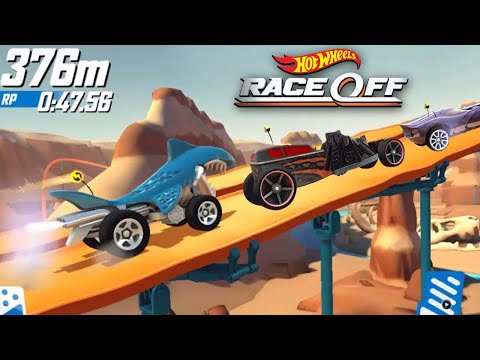 Hot Wheels Race OFF: Street Creeper, Shark Bite, Velocita, Ratical VS  PESADO