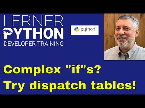 Dispatch Tables In Python