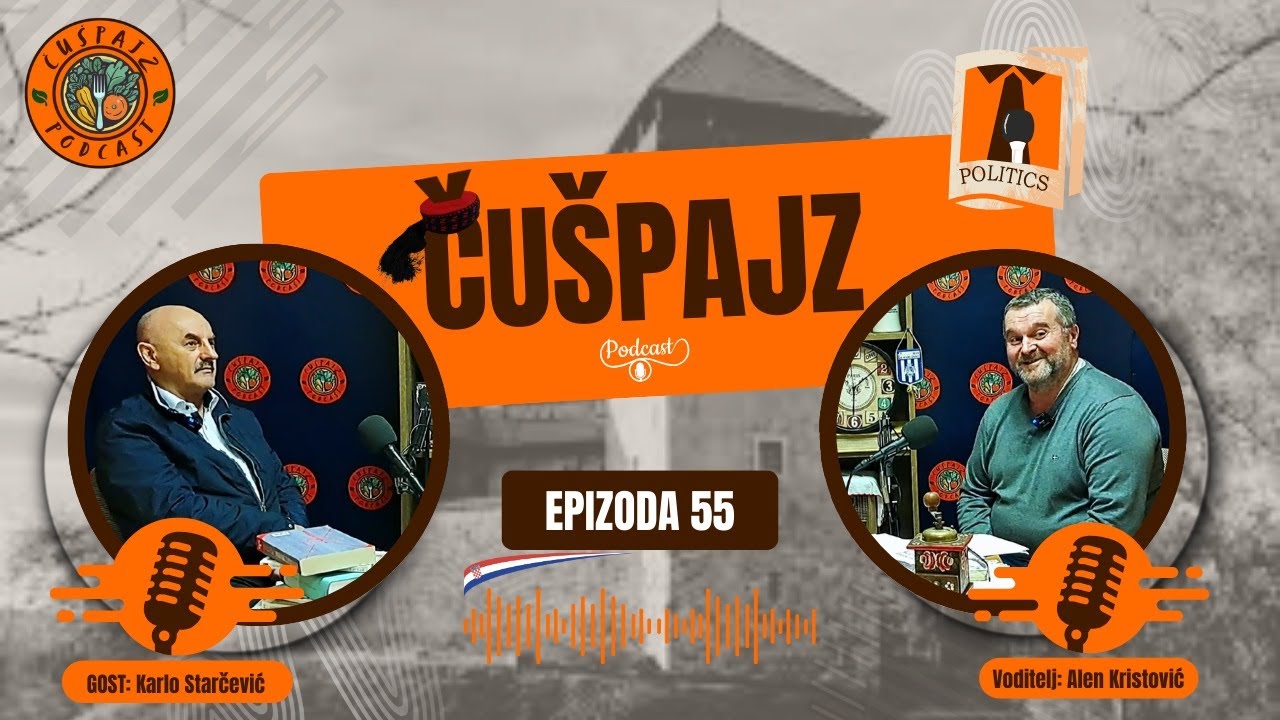 PODCAST ČUŠPAJZ #55 - KARLO STARČEVIĆ - Ukoliko se ne opametimo , nestati ćemo