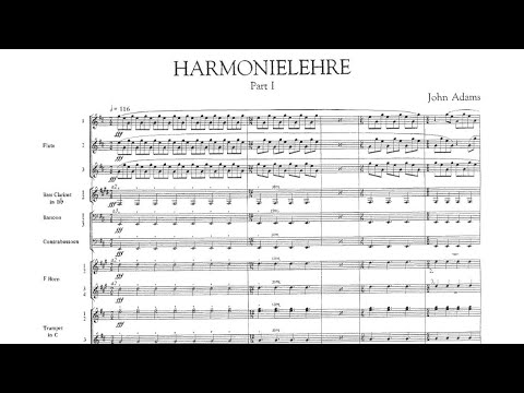 [Score] John Adams - Harmonielehre (1985) for orchestra