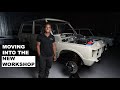 EP 08 || Moving into the new workshop | Range Rover Classic.
