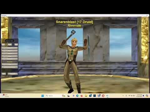 EverQuest Project 1999 Blue, Characters Sitting Idle