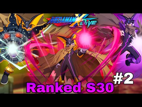 [Mega Man X DiVE] Season 30 Ranked Match #2 | Bass.EXE - GS - XX - DiVE Zero | Road To GA (Main Acc)