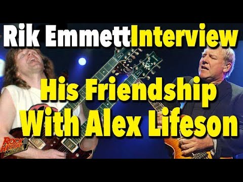 Triumph's Rik Emmett on His Friendship With Alex Lifeson & Future Books