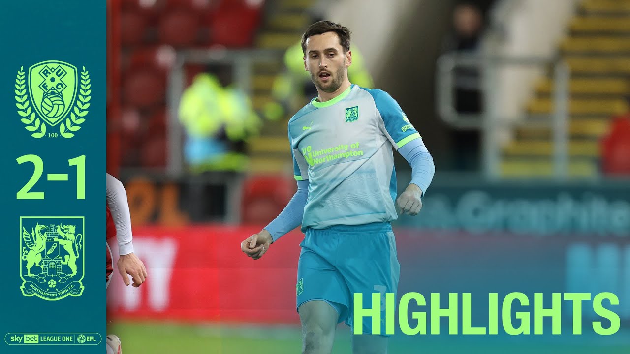 Rotherham United vs Northampton Town Highlights