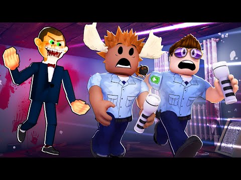 Vi er VERDENS *VÆRSTE* VAGTER! *scary obby feat. @DenMandigeElg