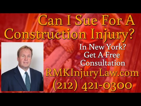 (212) 421-0300 Kings County NY Construction Accident Injury Attorney Litigation Law Firm Video