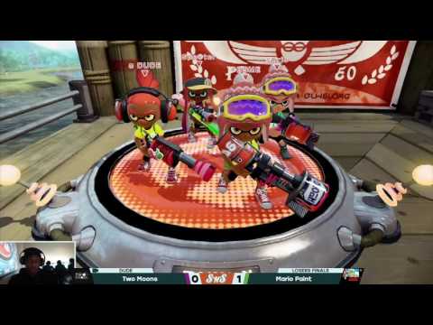 Smash 'n' Splash 3 | Two Moons vs. Mario Paint | Splatoon Losers Finals